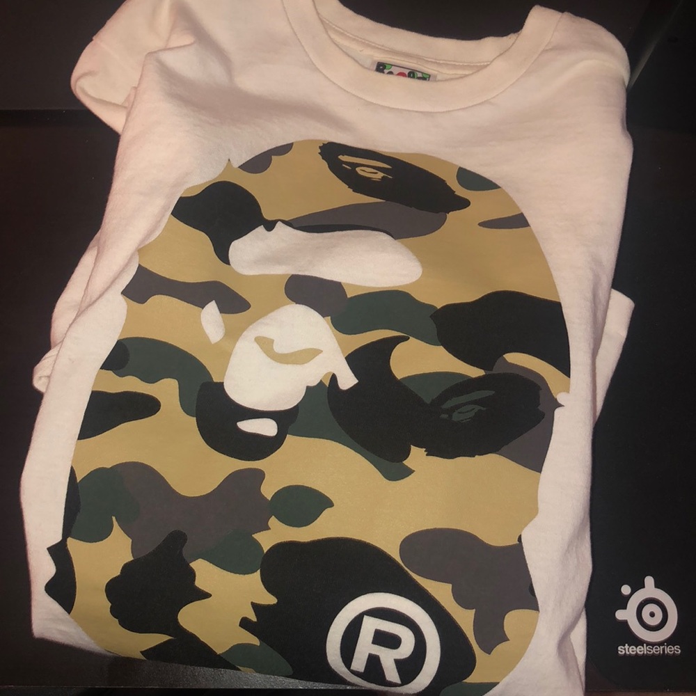 BAPE camp head long sleeve